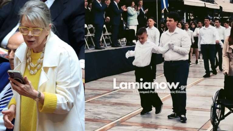 Ενοχλημένη με την Έλενα Ακρίτα και τον &quot;μισαναπηρισμό&quot; η μητέρα του μαθητή που παρέλασε στη Λαμία: &quot;Νιώθει ντροπή&quot;