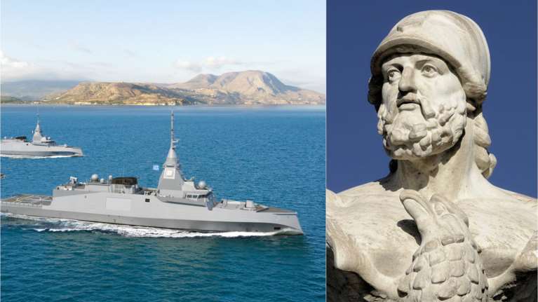 Γιατί η πρώτη φρεγάτα Belh@rra ονομάστηκε &quot;Κίμων&quot;: Η σχέση του Αθηναίου Στρατηγού με την Κύπρο