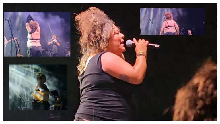 Ματούλα Ζαμάνη: Aποχώρησε με το σουτιέν από συναυλία της - Εβγαλε την μπλούζα της σε live και την έριξε στον κόσμο