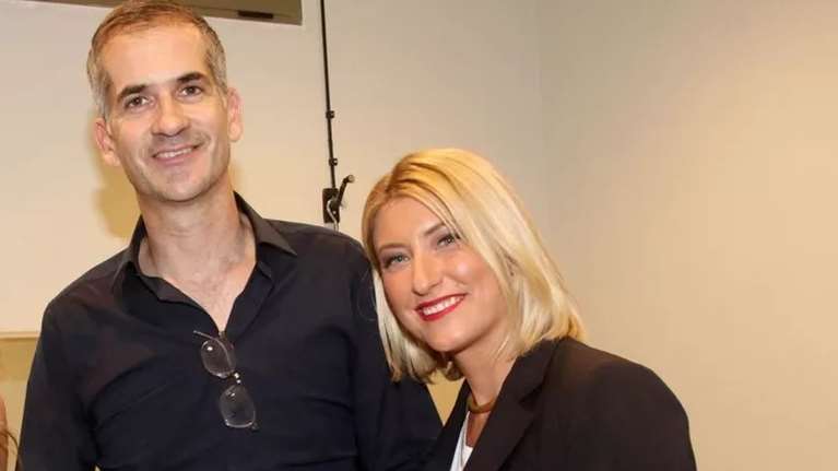 Σία Κοσιώνη &amp; Κώστας Μπακογιάννης: Οικογενειακή γιορτή στο σπίτι τους