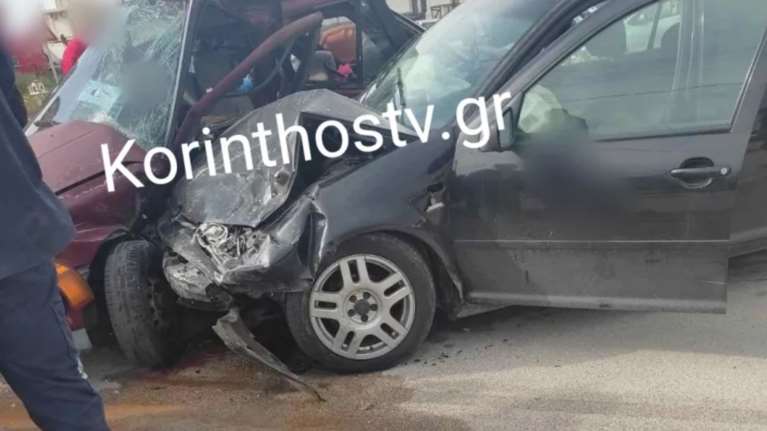 Κόρινθος: Νεκρός 80χρονος σε τροχαίο στην Κόρινθο – Τραυματίες η σύζυγος και το ανήλικο εγγονάκι τους [βίντεο]