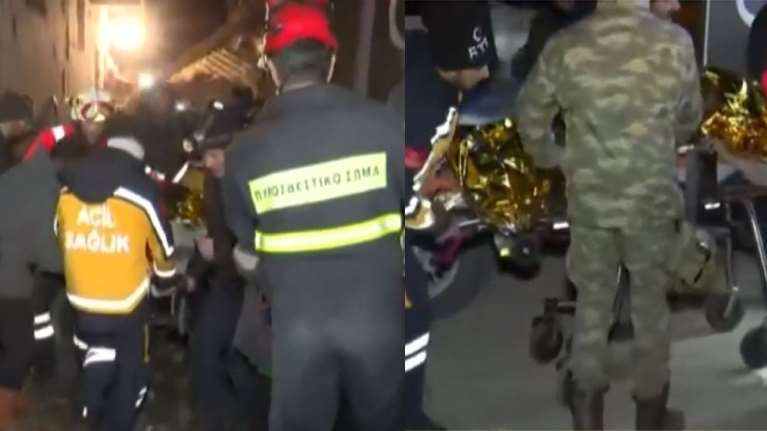 Βίντεο ντοκουμέντο: Η στιγμή που η ΕΜΑΚ κάνει πάλι το θαύμα της και ανασύρει από τα συντρίμια τη 20χρονη Αϊρίν