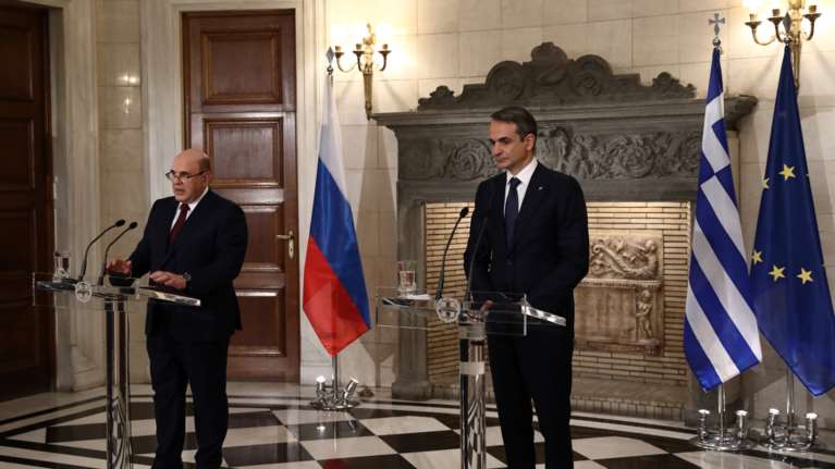 Μητσοτάκης: Η Ρωσία είναι προσηλωμένη στην ισχύ του δικαίου της θάλασσας ειδικά στην περιοχή της Μεσογείου