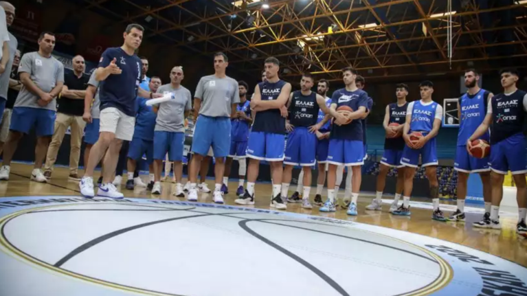 Εθνική μπάσκετ: Η αποστολή για τη Λάρισα