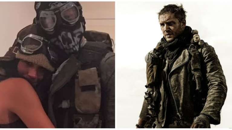 Ο πρίγκιπας Χάρι φόρεσε το πραγματικό κοστούμι Mad Max του Τομ Χάρντι σε έξοδο με τη Mέγκαν