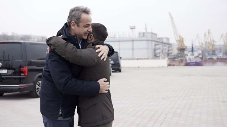 Κυριάκος Μητσοτάκης: Οι επτά ώρες με τον Ζελένσκι στην Οδησσό μέσα από 10 φωτογραφικά κλικ [εικόνες]