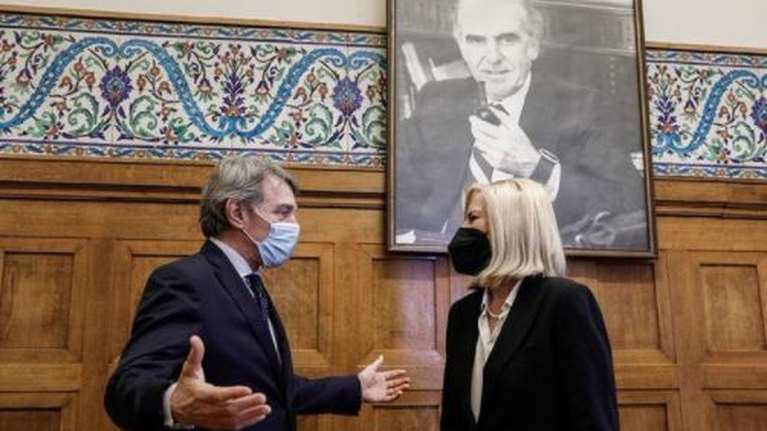 Όταν ο Νταβίντ Σασόλι αποχαιρετούσε τη Φώφη Γεννηματά