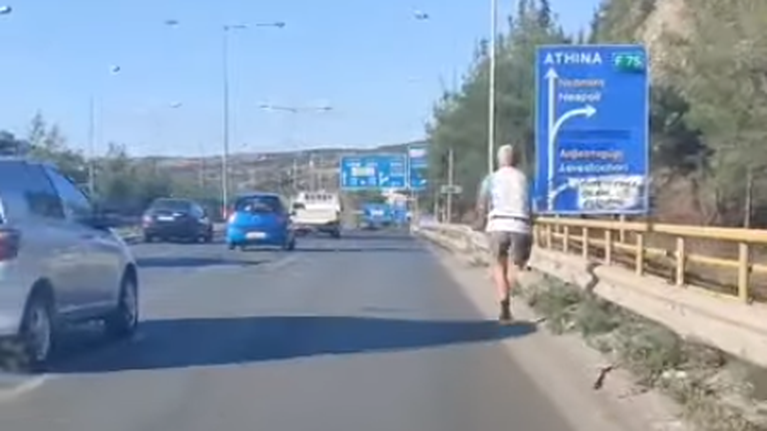 Συνέβη στη Θεσσαλονίκη: Βγήκε για προπόνηση στον...Περιφερειακό μέσα στα αυτοκίνητα [Βίντεο]