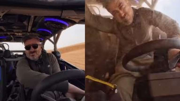 Η τρομακτική στιγμή του ατυχήματος που είχε ο Γιώργος Μαυρίδης στη Σαουδική Αραβία [βίντεο]