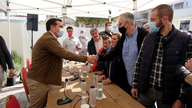 Τσίπρας από Βόρεια Εύβοια: Αδιανόητο ότι 3 μήνες δεν έχει έρθει ακόμα ο Μητσοτάκης