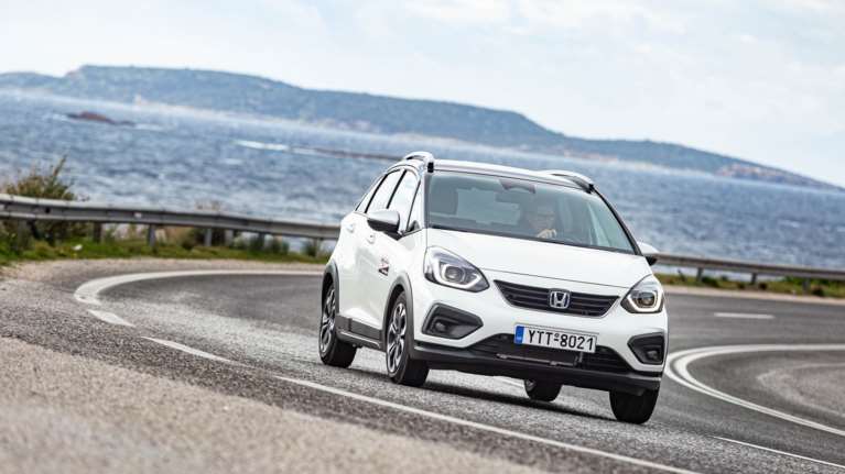 Honda Jazz e:HEV: Δοκιμάζουμε την έκδοση Crosstar