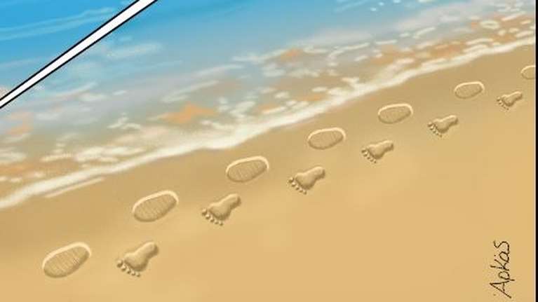 Αρκάς: Η &quot;καλημέρα&quot; του Θανασάκη σε... άκρως καλοκαιρινό mood [εικόνα]