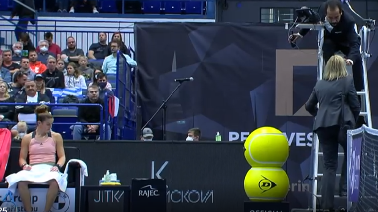 Εξαλλη η Σάκκαρη στο Ostava Open: Την έβρισε αισχρά η Γελένα Οσταπένκο [Βίντεο]