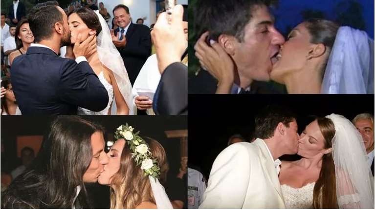 Αυτά είναι τα γαμήλια φιλιά διασήμων ζευγαριών που άφησαν ιστορία