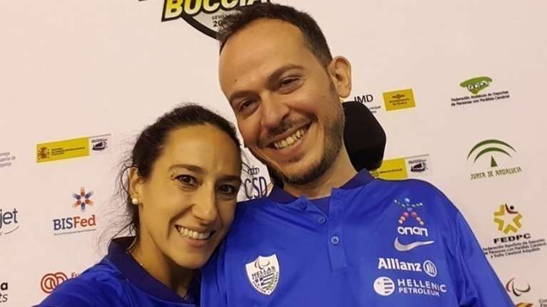 Παραολυμπιακοί Αγώνες: &quot;Χάλκινο&quot; για την Ελλάδα στα μεικτά ζευγάρια BC3 στο μπότσια