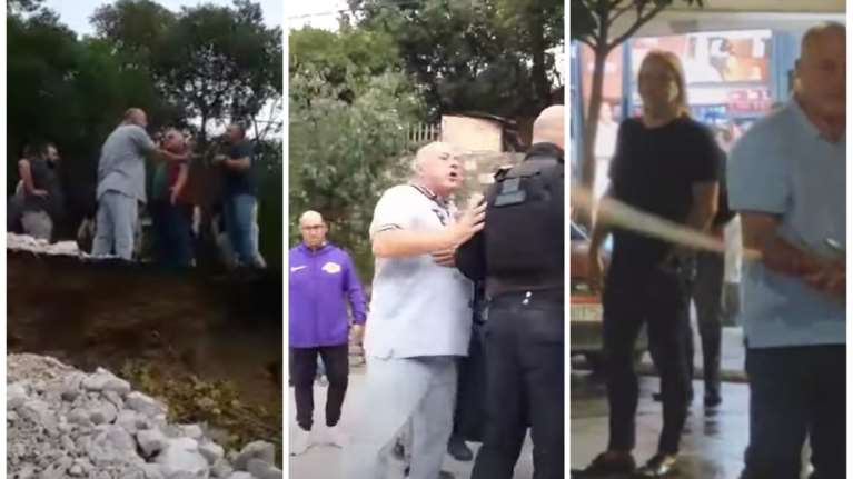 Εκτός ελέγχου ο Αχιλλέας Μπέος: Χτύπησε πλημμυροπαθή, έβρεξε πολίτη έξω από εκλογικό κέντρο αντιπάλου του [βίντεο]