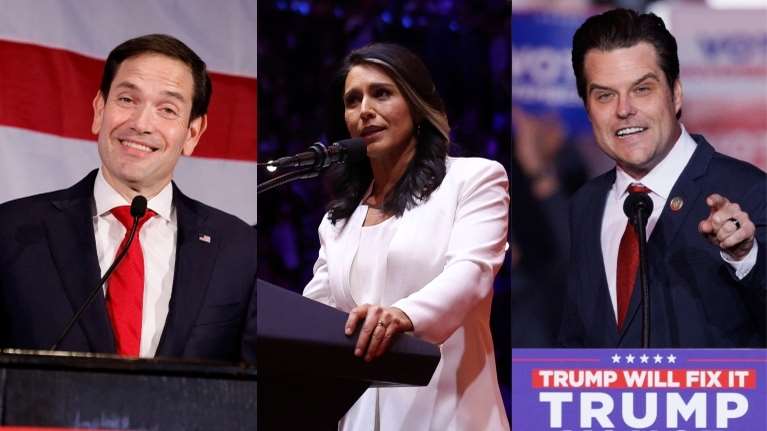 ΗΠΑ: Το &quot;γεράκι&quot; Μάρκο Ρούμπιο ο ΥΠΕΞ του Τραμπ - Μία πρώην Δημοκρατική στην ΕΥΠ, έκπληξη στον υπουργό Δικαιοσύνης