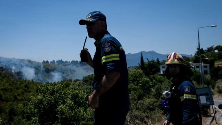 Φωτιά στον Εβρίνο Ροδόπης - Σηκώθηκαν εναέρια μέσα