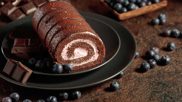 Light κορμός σοκολάτας με 4 μόνο υλικά - Χωρίς ζάχαρη