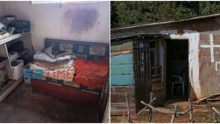 Φονικό στην Καβάλα: Σοκαριστικές εικόνες από το μαντρί που βάφτηκε με αίμα