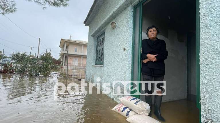 Κακοκαιρία &#39;&#39;Μπάλλος&#39;&#39;: Πλημμύρισε ο κάμπος της Ηλείας [Εικόνες]