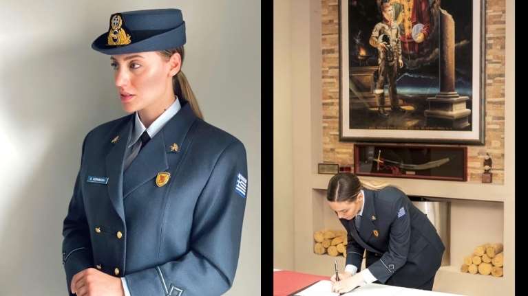 Η πρωταθλήτρια στη σκοποβολή Άννα Κορακάκη ορκίστηκε Ανθυποσμηναγός στην Πολεμική Αεροπορία: &quot;Να τιμώ την γαλανόλευκη&quot;