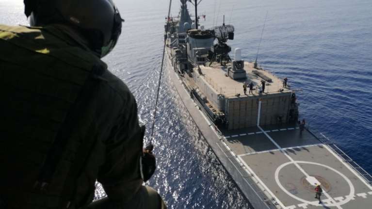 Εντυπωσιακή η ελληνοκυπριακή άσκηση &quot;Έρευνας – Διάσωσης&quot; με τη φρεγάτα &quot;Κανάρης&quot; [Εικόνες-Βίντεο]