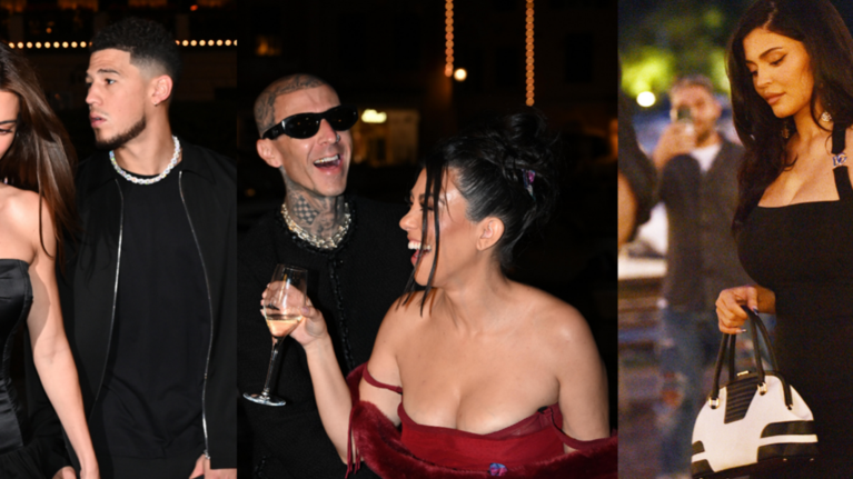 Τι φόρεσαν οι Kαρντάσιανς στον γάμο της Kόρτνει Kαρντάσιαν και του Tράβις Μπάρκερ