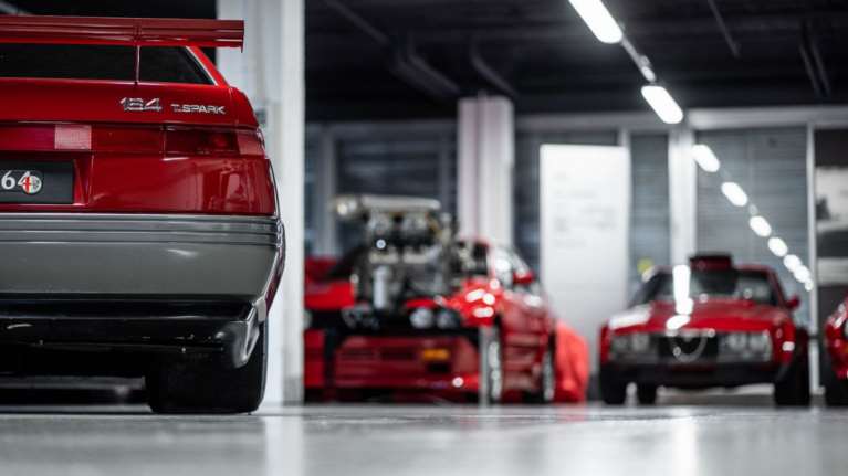 Οι θησαυροί του μουσείου της Alfa Romeo στο Arese [βίντεο]