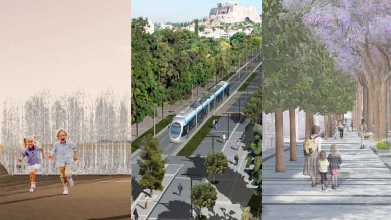 Με νέο &quot;πρόσωπο&quot; η Βασιλίσσης Όλγας - Αναπλάσεις και σε Τοσίτσα, πλατεία Νερού - Πώς θα γίνουν [Εικόνες]