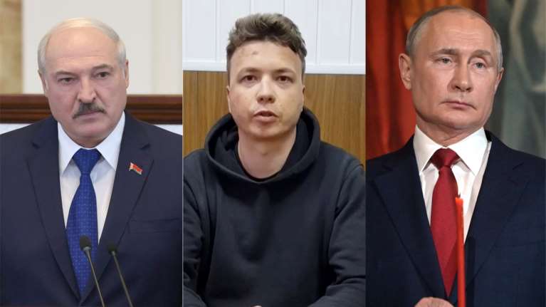 Λευκορωσία: Το SMS Προτάσεβιτς από την Αθήνα - &quot;Με ακολουθούν στο αεροδρόμιο&quot; - Τι υποστηρίζουν Λουκασένκο και Κρεμλίνο