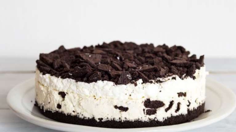 Cheesecake μπισκότου χωρίς ψήσιμο