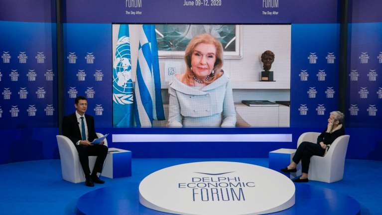 Θερμοπύλες και Σαλαμίνα: Ο Θρίαμβος της Θέλησης - Συζήτηση της Μαριάννας Β. Βαρδινογιάννη με την Ελένη Αρβελέρ