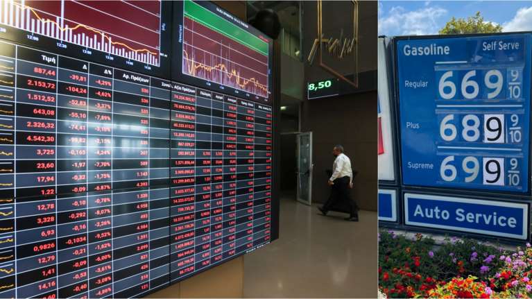 Στα ύψη το πετρέλαιο - &quot;Γκρεμίζονται&quot; τα Ευρωπαϊκά Χρηματιστήρια - Φόβοι για ύφεση στις ΗΠΑ