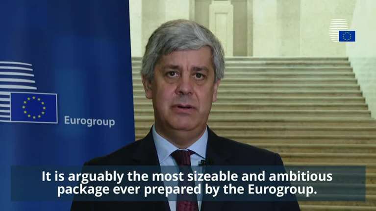 Ο Σεντένο ζητά δέσμευση του Eurogroup σε μεγάλης κλίμακας σχέδιο ανάκαμψης