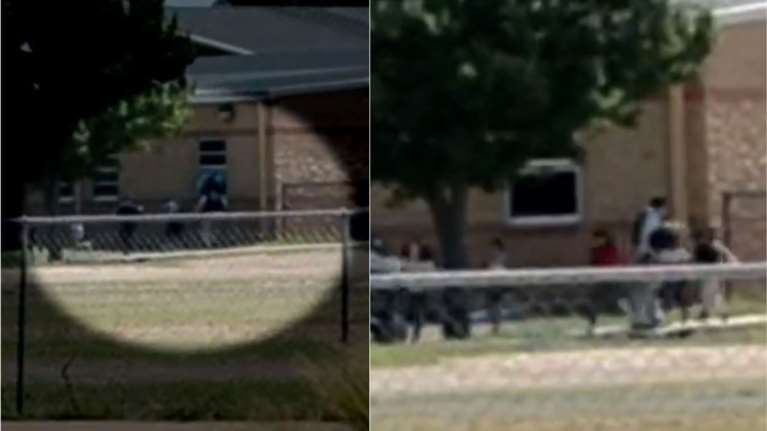 Μακελειό στο Τέξας: Συγκλονιστικό βίντεο - Η στιγμή που οι μικροί μαθητές προσπαθούν να ξεφύγουν