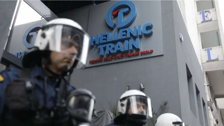 Τηλεφώνημα για βόμβα στα γραφεία της Hellenic Train στη Συγγρού