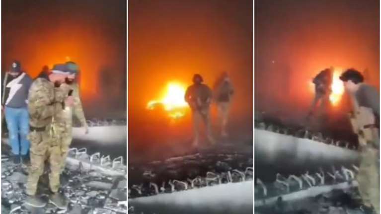 Συρία: Αντάρτες πυρπόλησαν το μαυσωλείο των Άσαντ - Εκεί ήταν θαμμένος ο πατέρας του δικτάτορα [εικόνες - βίντεο]