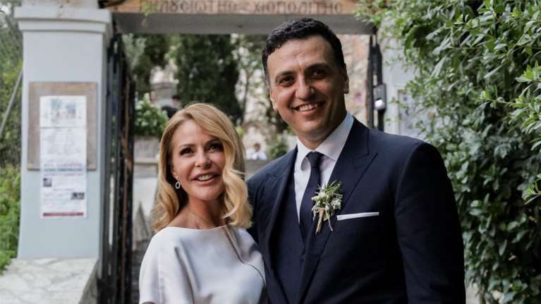 Κικίλιας και Μπαλατσινού ετοιμάζουν τη βάφτιση του γιού τους το καλοκαίρι στην Πάτμο