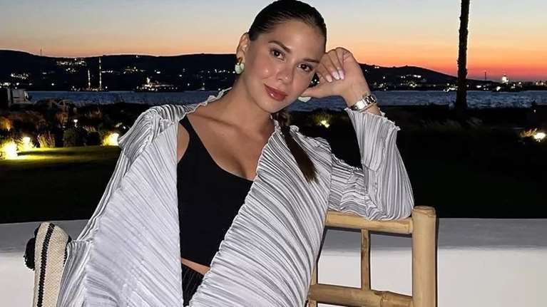 Αλεξάνδρα Κωστοπούλου: Στο γήπεδο για να στηρίξει την αγαπημένη της ομάδα στο μπάσκετ