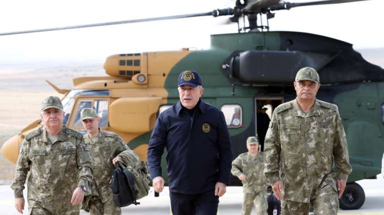 Ο Ακάρ θέλει διάλογο αλλά και το Αιγαίο &quot;θάλασσα δίκαιου διαμοιρασμού κάθε πλούτου&quot; - &quot;Δεν θα επιτρέψουμε τετελεσμένα&quot;