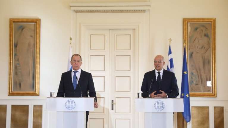 Στη Ρωσία τη Δευτέρα ο Ν. Δένδιας - Θα έχει συνάντηση με τον Σ. Λαβρόφ