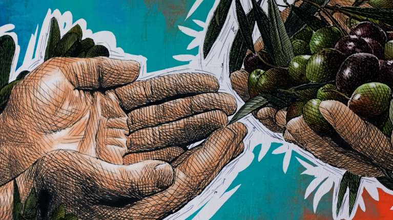 Ένα mural αφιερωμένο στη "Συνεργασία για τους Στόχους" των Ηνωμένων Εθνών