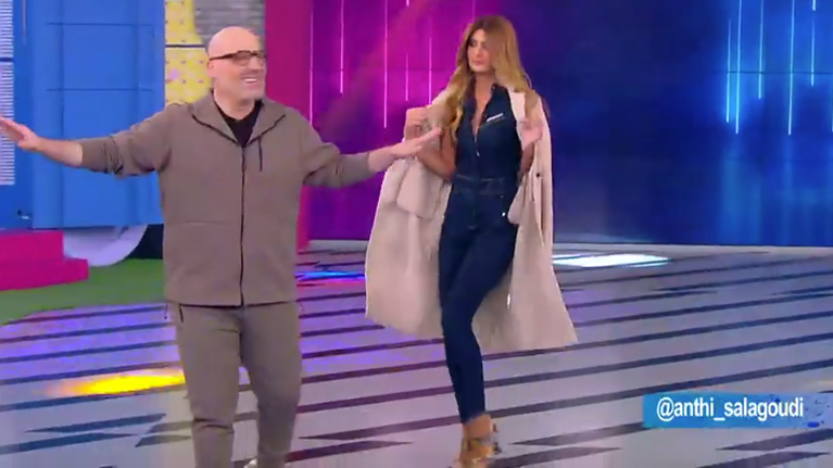 Ανθή Σαλαγκούδη: Η εμφάνιση με... παλτό και η αποκάλυψη ότι είχε ζητήσει να φύγει από το Survivor