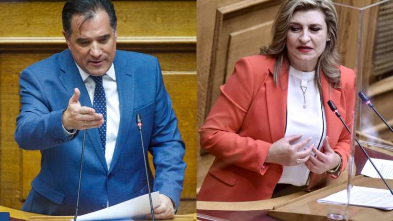 Βουλή- Επίθεση Γεωργιάδη στον Νίκο Ανδρουλάκη: &quot;Κρύβεται&quot; σαν την Ωραία Ελένη- &quot;Είναι ο Κραταιός Νικόλας&quot; του απάντησε η Λιακούλη