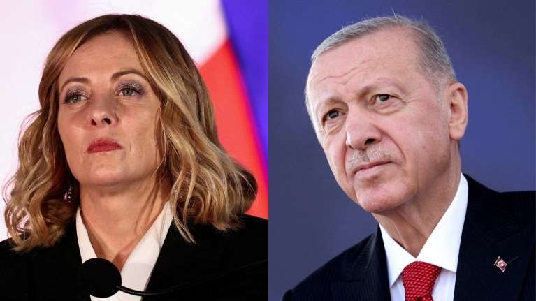 Μελόνι σε Ερντογάν: &quot;Το Ισραήλ έχει δικαίωμα να αμύνεται&quot; - Τι συζήτησαν για Ουκρανία και Σύρους μετανάστες