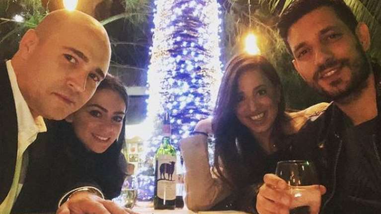 Βραδυνή έξοδος για Μπογδάνο - Κυρανάκη μαζί με τις συντρόφους τους [εικόνα]