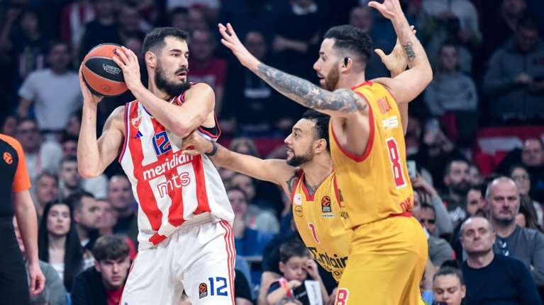 Ερυθρός Αστέρας- Ολυμπιακός 87-73: Κατώτερος των περιστάσεων στο Βελιγράδι με κακό μπάσκετ