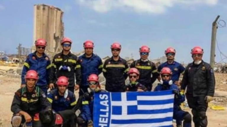 Εκρηξη στη Βηρυτό: Αυτοί είναι οι 12 Έλληνες διασώστες της 1ης ΕΜΑΚ που επιχειρούν στο Λίβανο