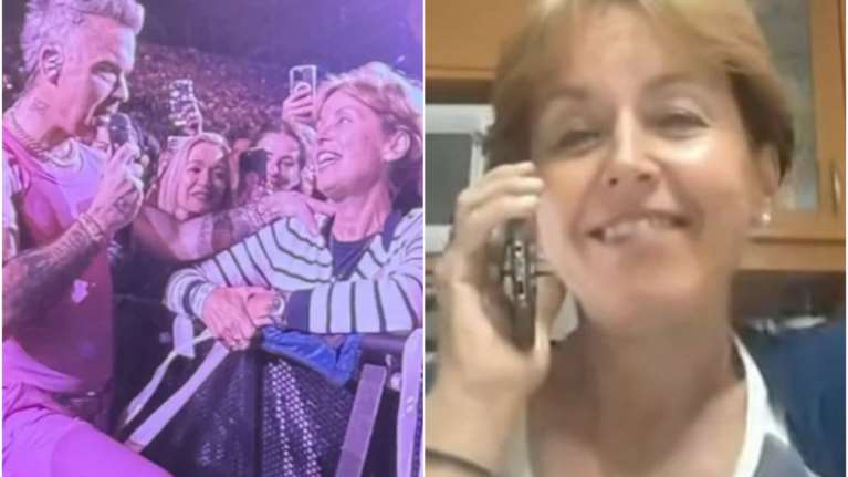 Η πιο τυχερή θαυμάστρια του Ρόμπι Γουίλιαμς: Η Θεσσαλονικιά Χάιδω που της αφιέρωσε το "She's the one" στο Καλλιμάρμαρο